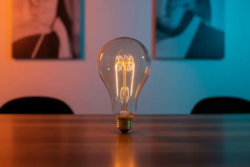 Ampoule à filament poire dimmable E27 modèle Jerry