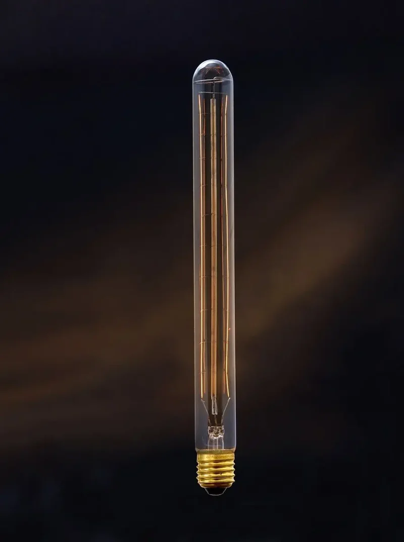 Ampoule à filament tube E27 60W dimmable - Modèle Ron