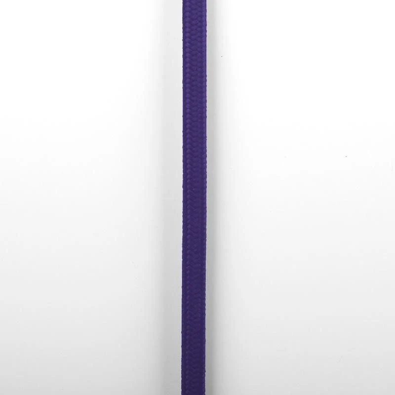 Câble rond enrobé de coton Violet