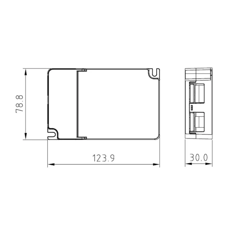 Driver DALI DT6 monochrome dimmable 220-240V - Sortie 6-58V DC - 500-1500mA - 65W