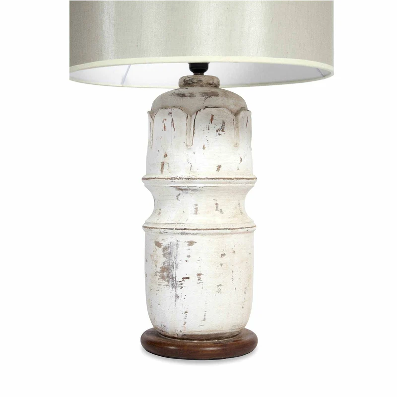 Santeney Lampe en bois sans abat-jour