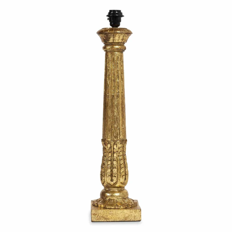 Pereire Lampe en bois sans abat-jour
