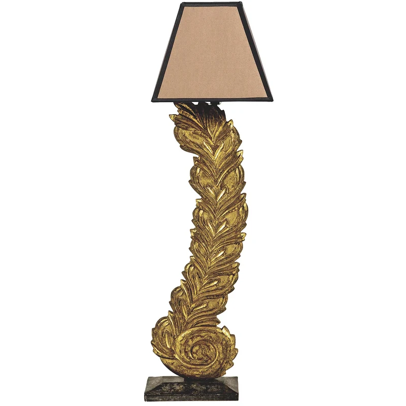 Luberon Lampe en bois sans abat-jour