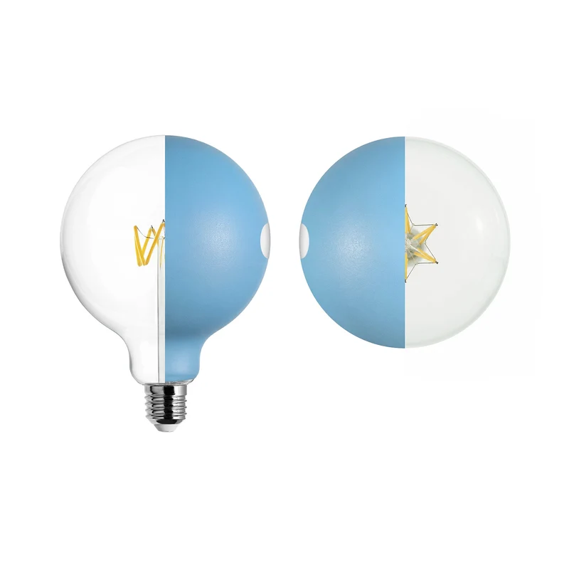 Ampoule LED Talia G125 4,8W 806Lm E27 2700K Dimmable - Bleu