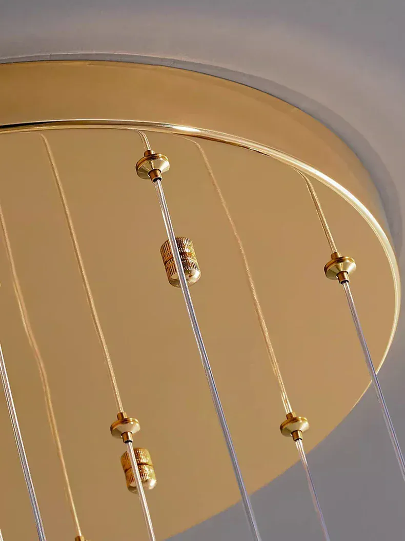 Lustre Pour Escalier Grande Hauteur Dimmable
