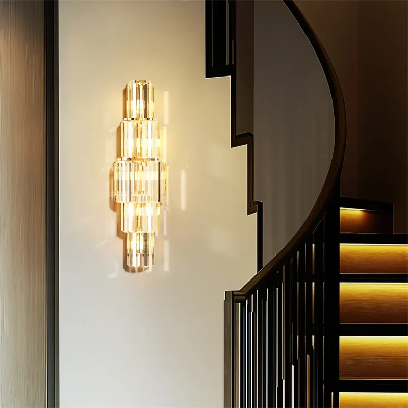 Luminaire Mural en Verre Dimmable Pour Salon
