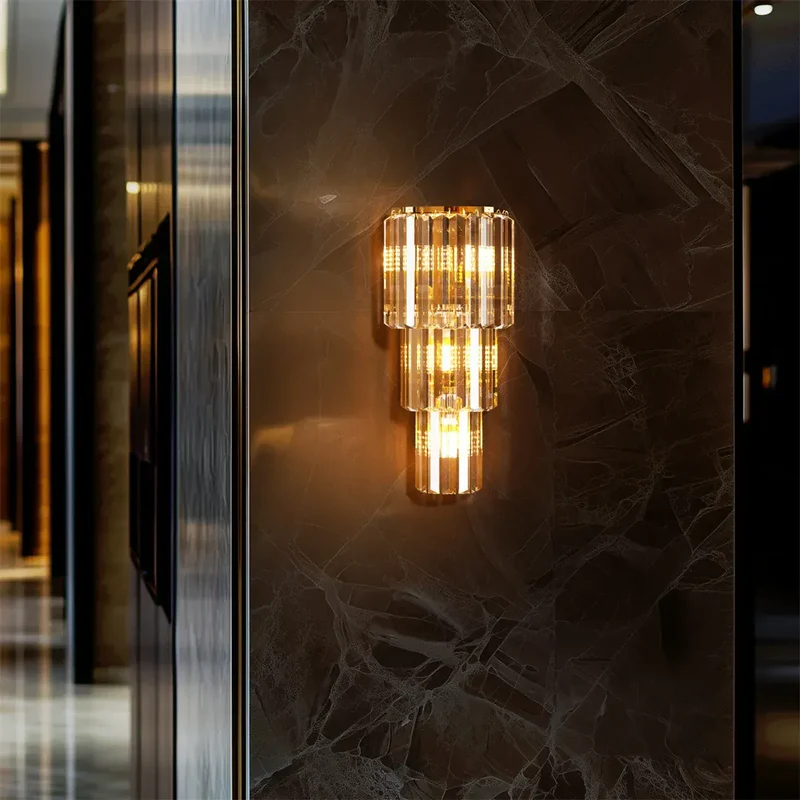 Luminaire Mural en Verre Dimmable Pour Salon
