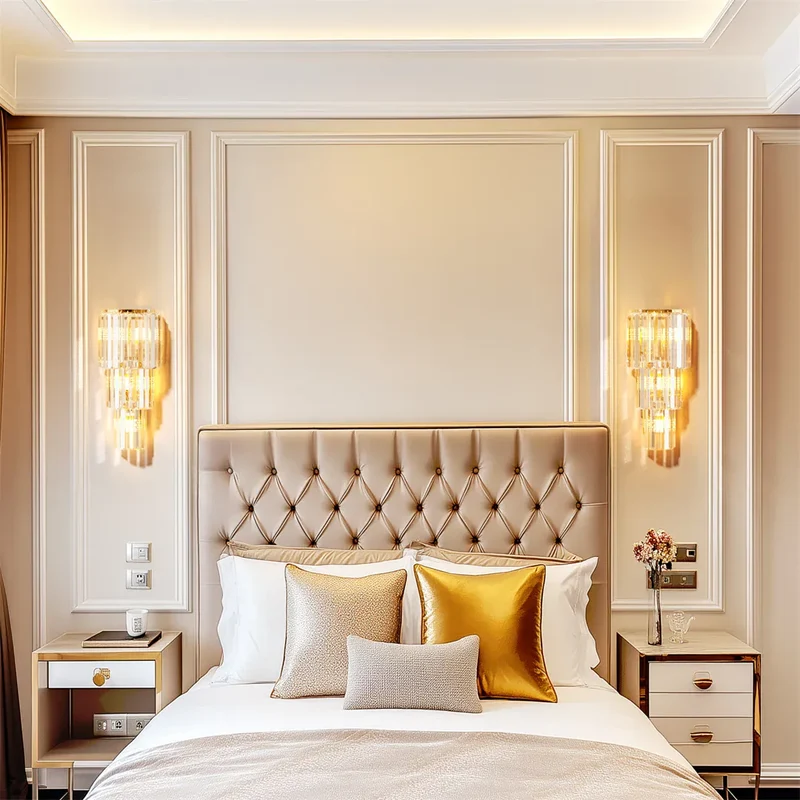 Luminaire Mural en Verre Dimmable Pour Salon