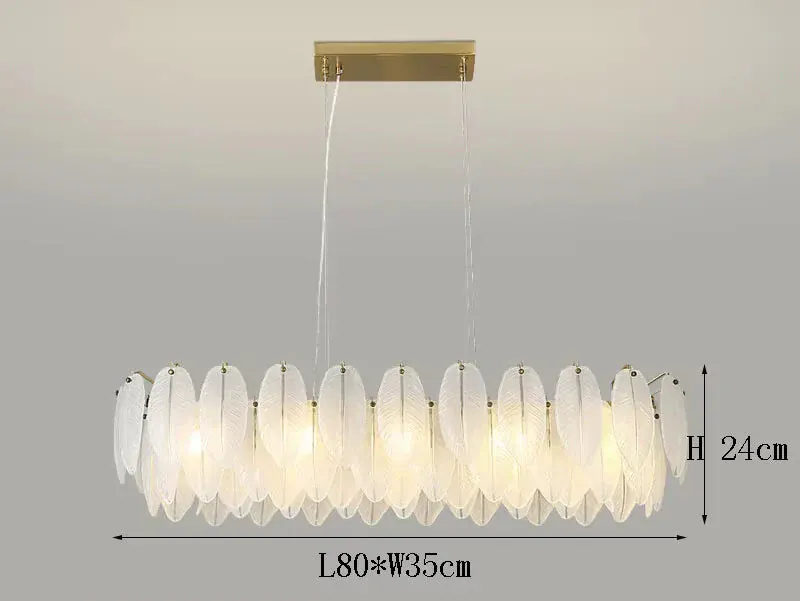 Lustre Blanc Moderne Dimmable Pour Salon