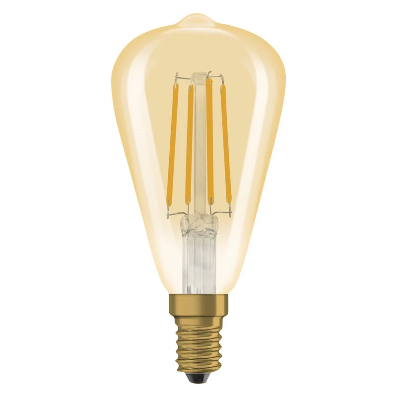 Vintage 1906 LED CLASSIQUE EDISON DIM 4.8W 822 Or E14 1