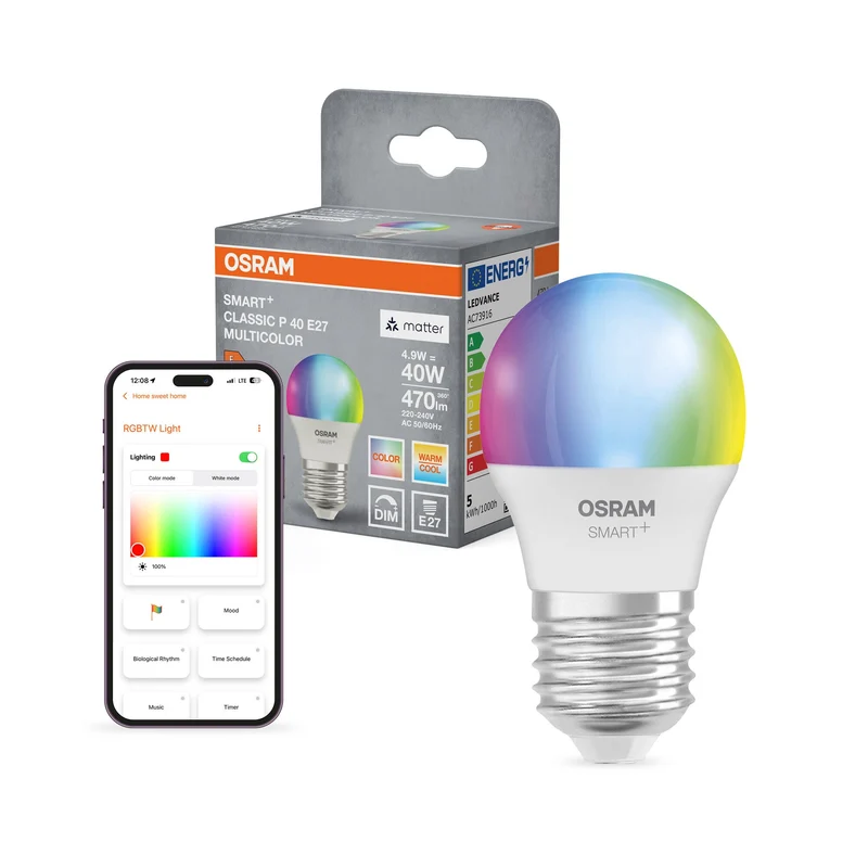 SMART+ MATTER CLASSIC formes Multicolore 4.9W 827...865 Multicolore E27 PACK UNIQUE