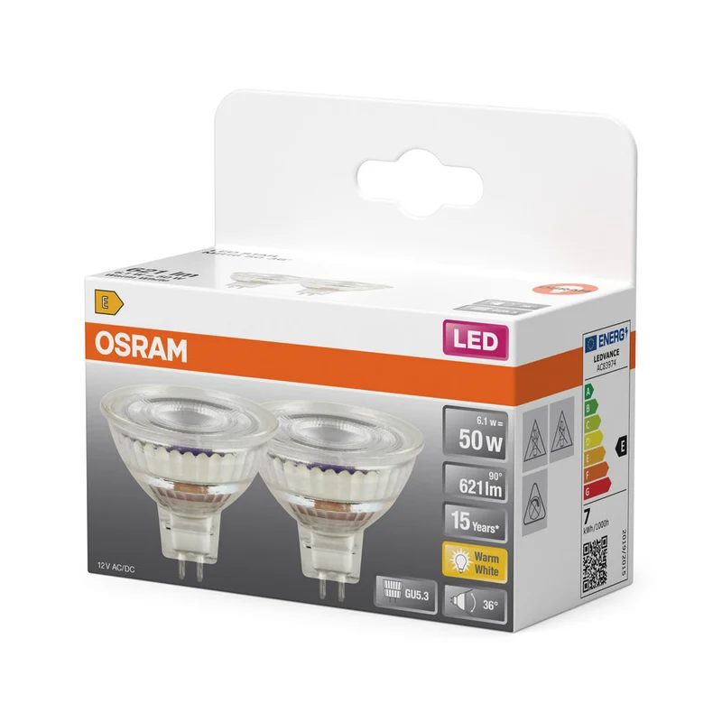 LED STAR MR16 12 V 6,1W 827 GU5.3 2