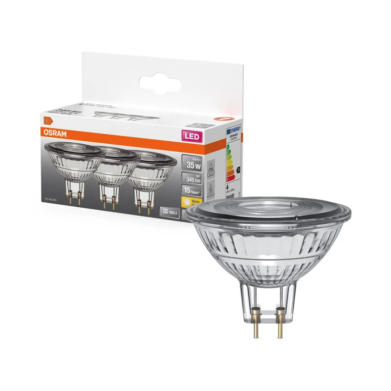 LED STAR MR16 12 V 3,8W 827 GU5.3