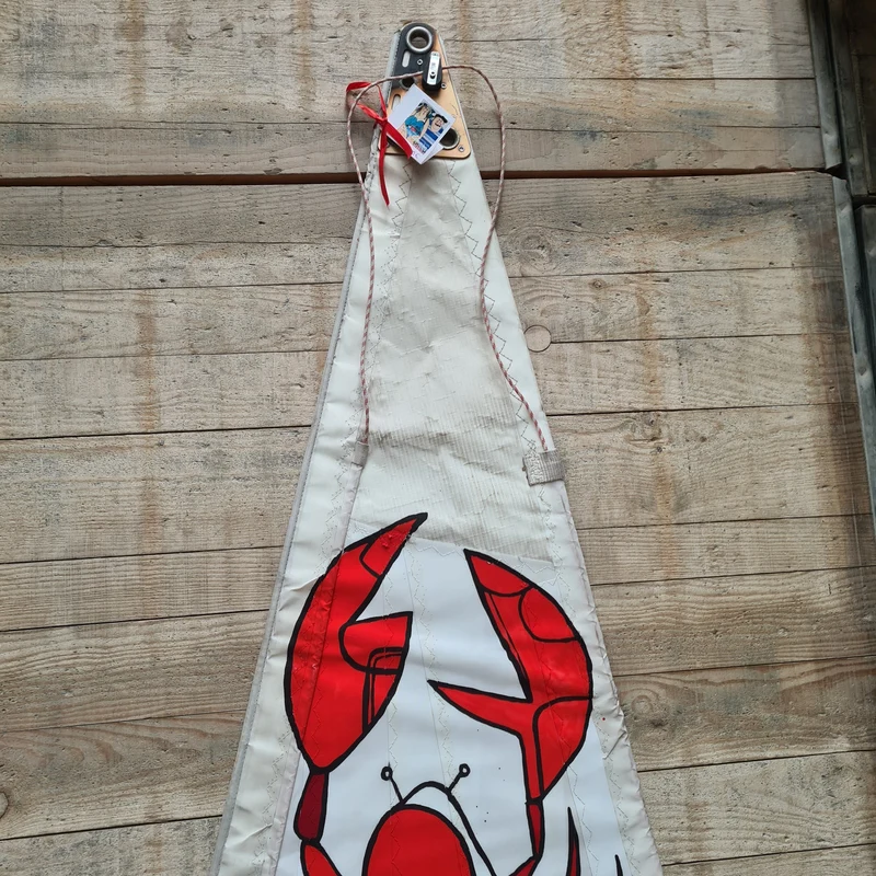 Homard, Peinture sur voile par Cécile Colombo