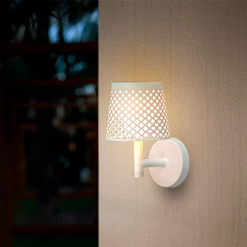LAMPE SOLAIRE GRETA (LAMPE MULTIFONCTION) - BLANC