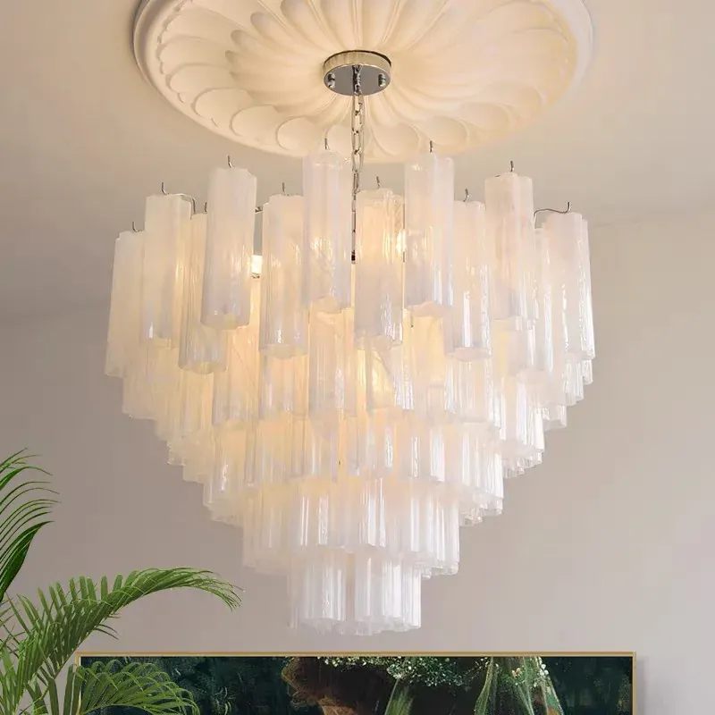 Lustre Moderne Blanc