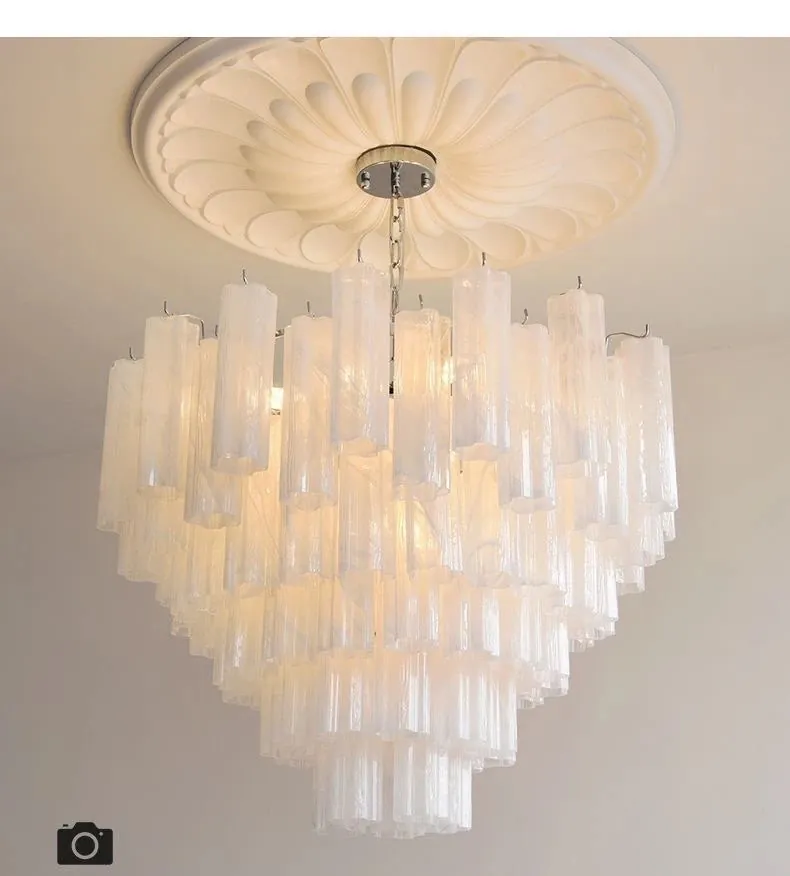 Lustre Moderne Blanc