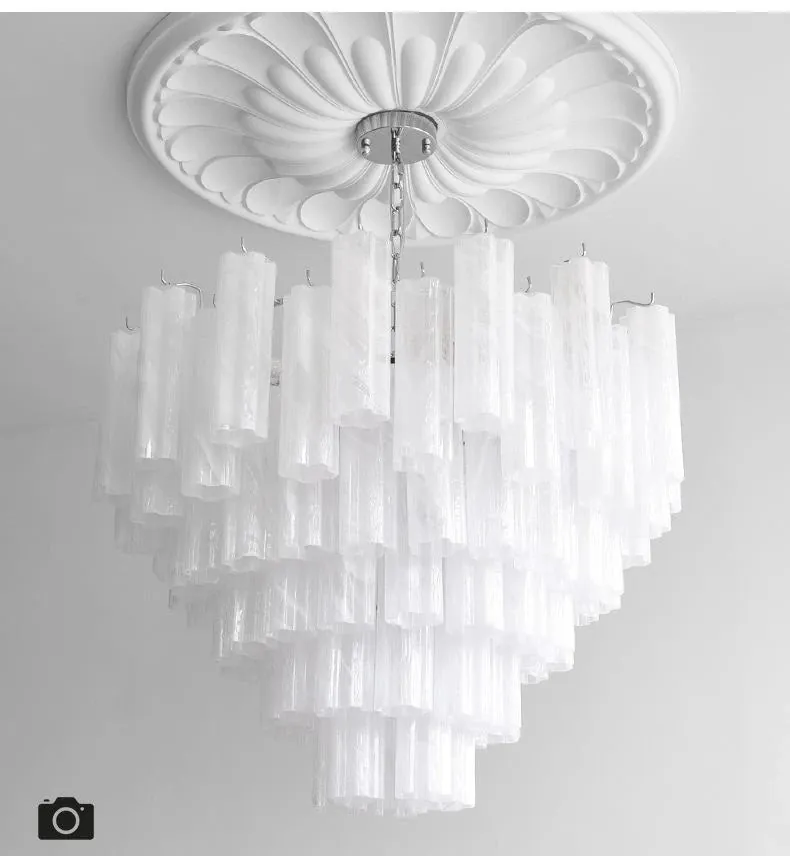 Lustre Moderne Blanc