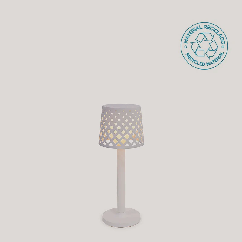Lampe décorative sans fil GRETITA LAMPE DE TABLE BLANC