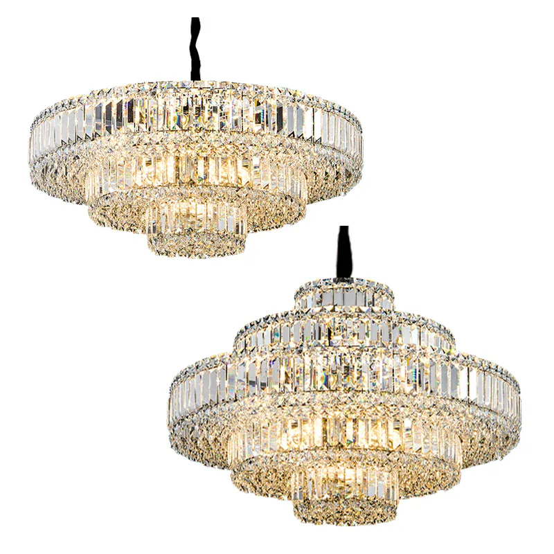 Lustre en Verre pour Salle Luxe