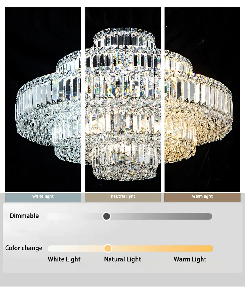 Lustre en Verre pour Salle Luxe