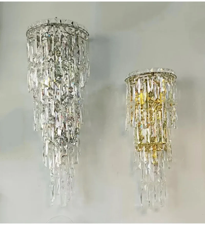 Applique Moderne Luxe En Verre Dimmable