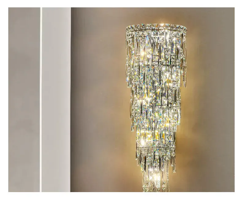 Applique Moderne Luxe En Verre Dimmable