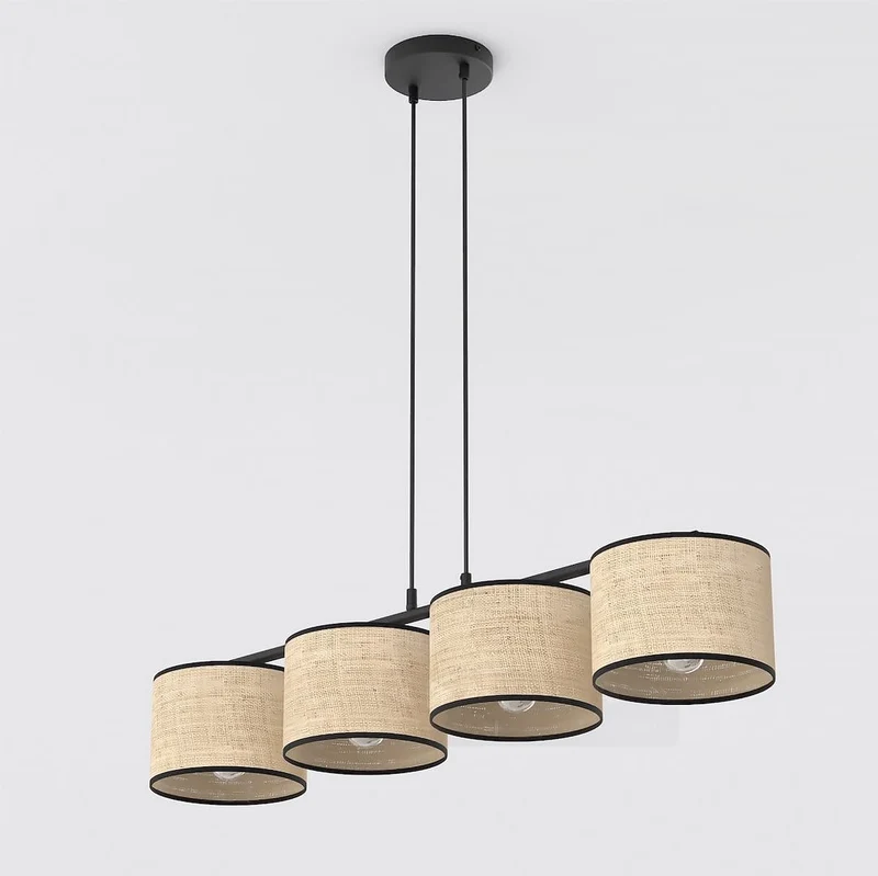 Suspension de Salon Rotin Style Boho