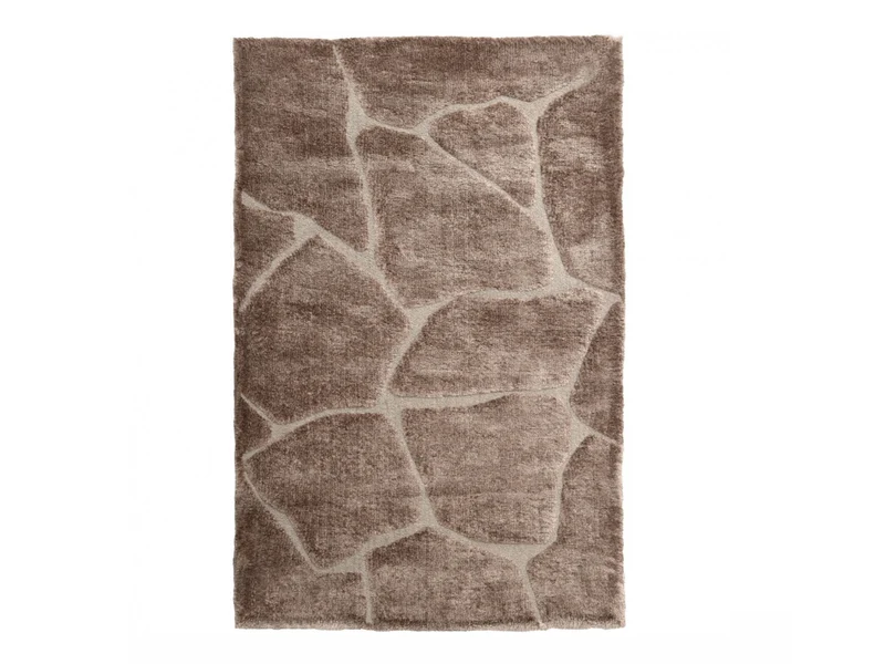 Tapis épais salon marron - Mori