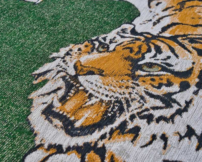 Tapis vert de salon - Murakami Chenille