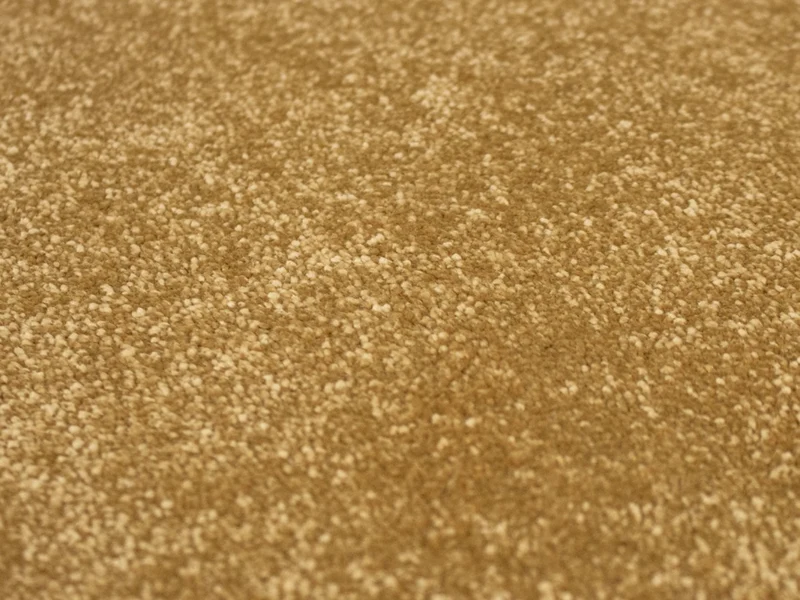 Tapis salon uni moutarde - Almeria