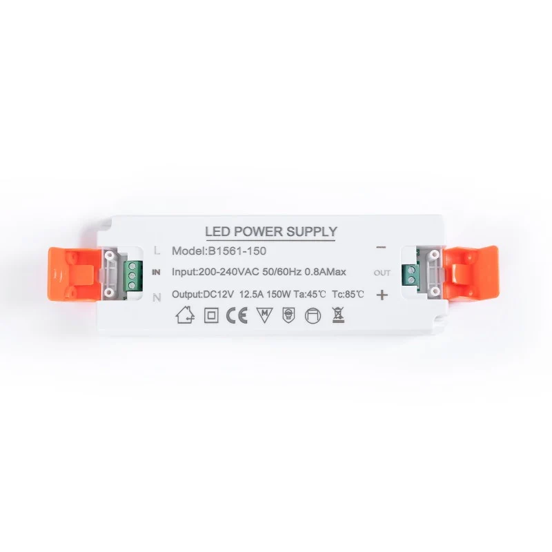 Alimentation ultra-mince 12V - 150W - 12.5A - IP20