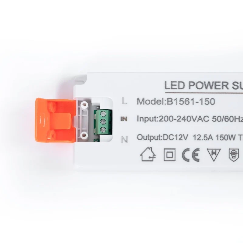 Alimentation ultra-mince 12V - 150W - 12.5A - IP20