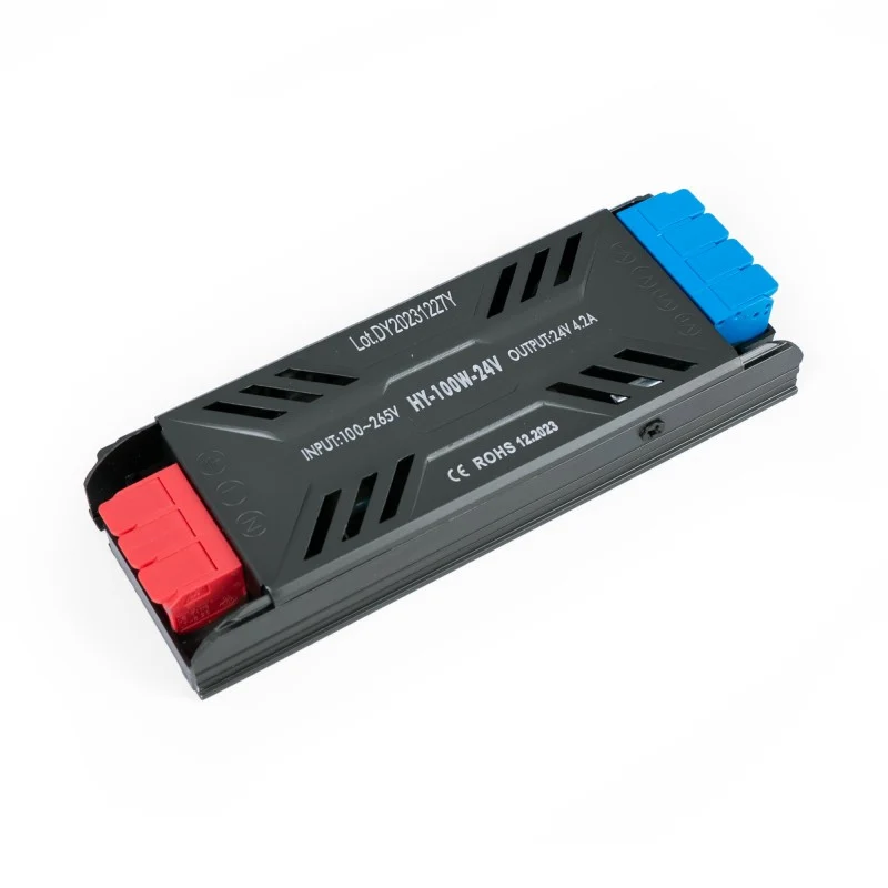 Alimentation LED 24V 100W - 4.2A - Barrette de connexion rapide - IP20