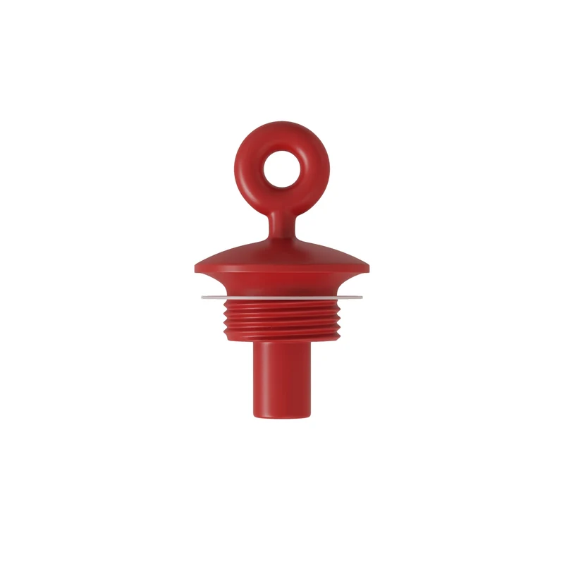 Embout de fermeture avec anneau - Marina - Rouge étoile de mer
