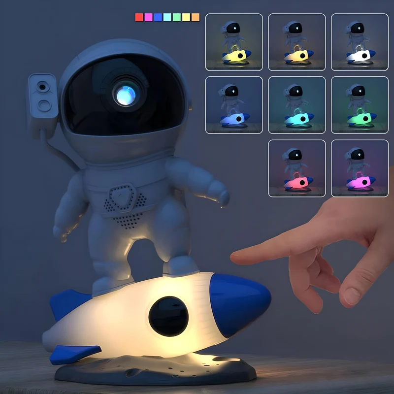 Veilleuse Astronaute Projection