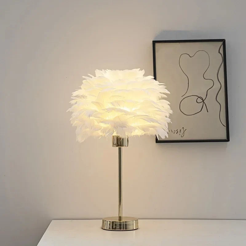 Lampe en Plume