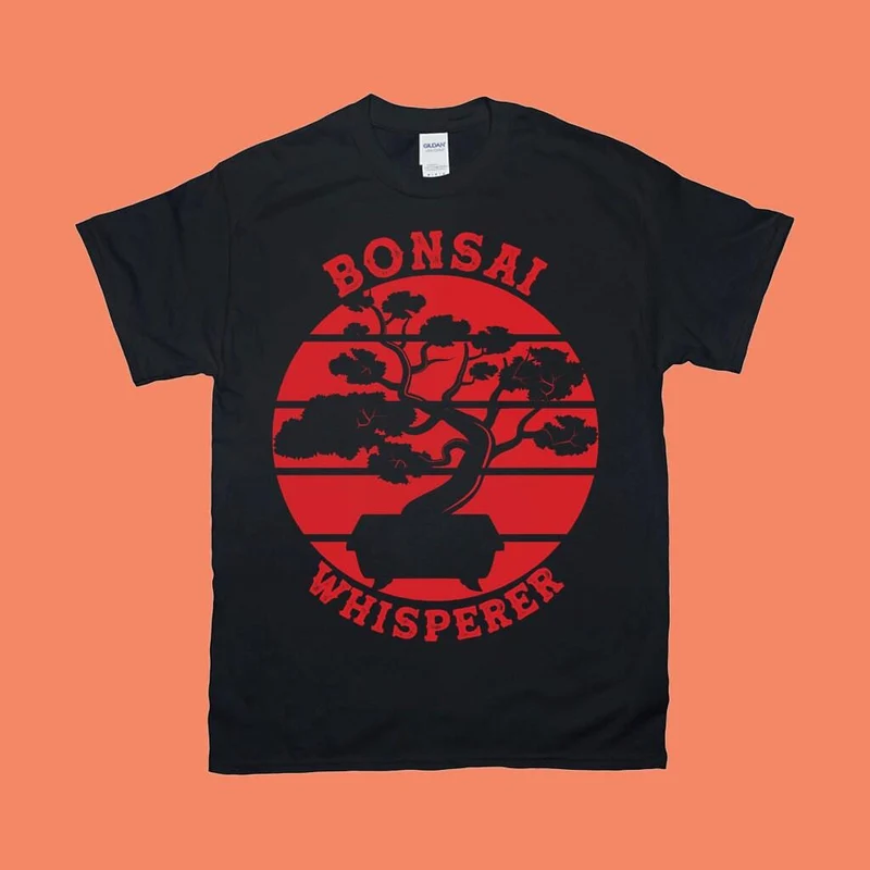 Bonsai Whisperer | T-shirts rétro Sunset