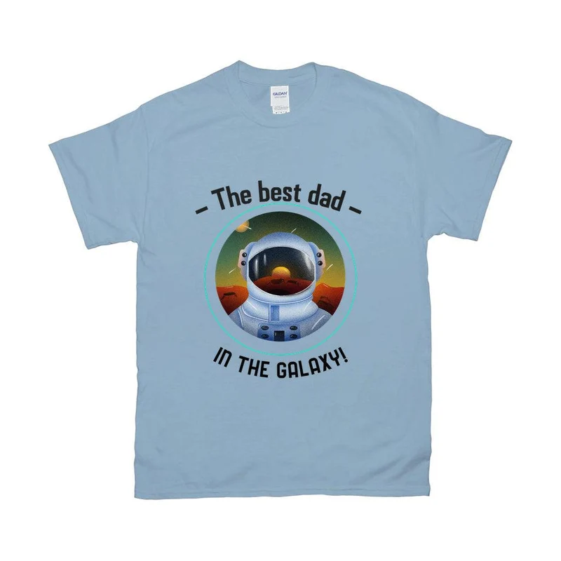 Le meilleur papa de la galaxie T-shirts, cadeau drôle de fête des pères, chemise drôle Star Wars, Dark Vador et Leia, famille Star Wars