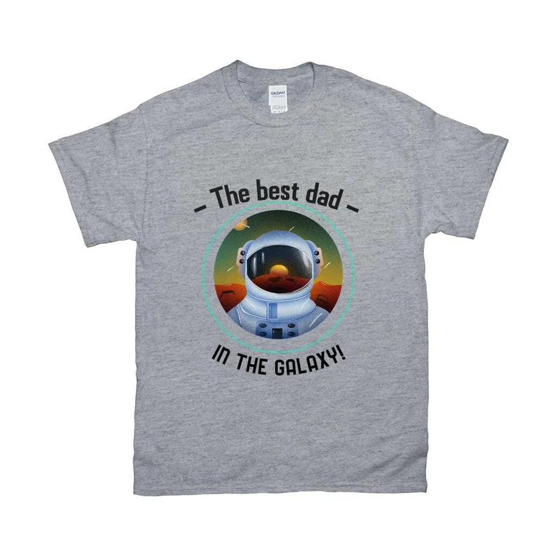 Le meilleur papa de la galaxie T-shirts, cadeau drôle de fête des pères, chemise drôle Star Wars, Dark Vador et Leia, famille Star Wars