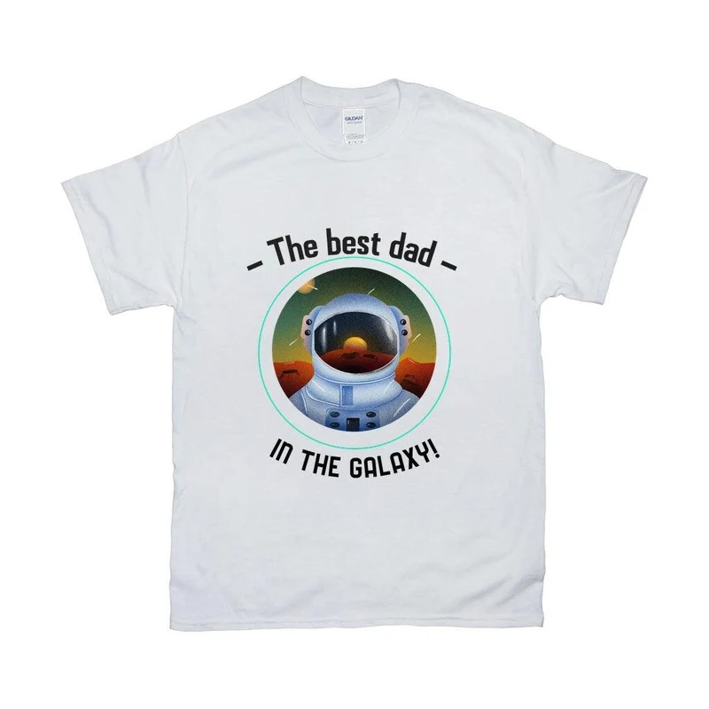Le meilleur papa de la galaxie T-shirts, cadeau drôle de fête des pères, chemise drôle Star Wars, Dark Vador et Leia, famille Star Wars