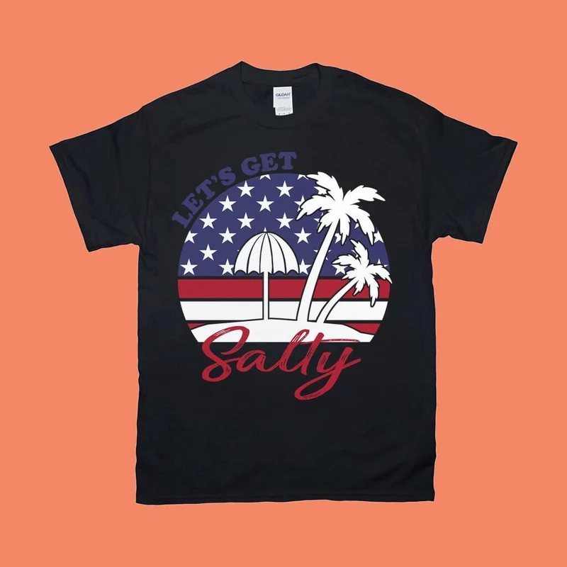 Soyons salés | T-shirts drapeau américain