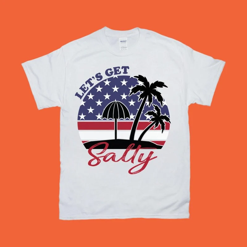 Soyons salés | T-shirts drapeau américain