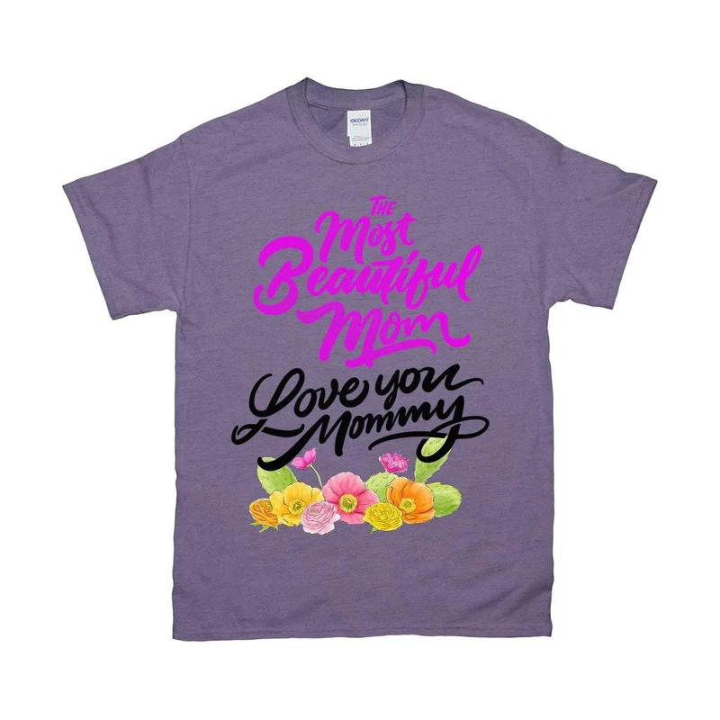 La plus belle maman || Je t’aime maman T-shirts || Chemise maman || T-shirt maman || T-shirt fête des mères