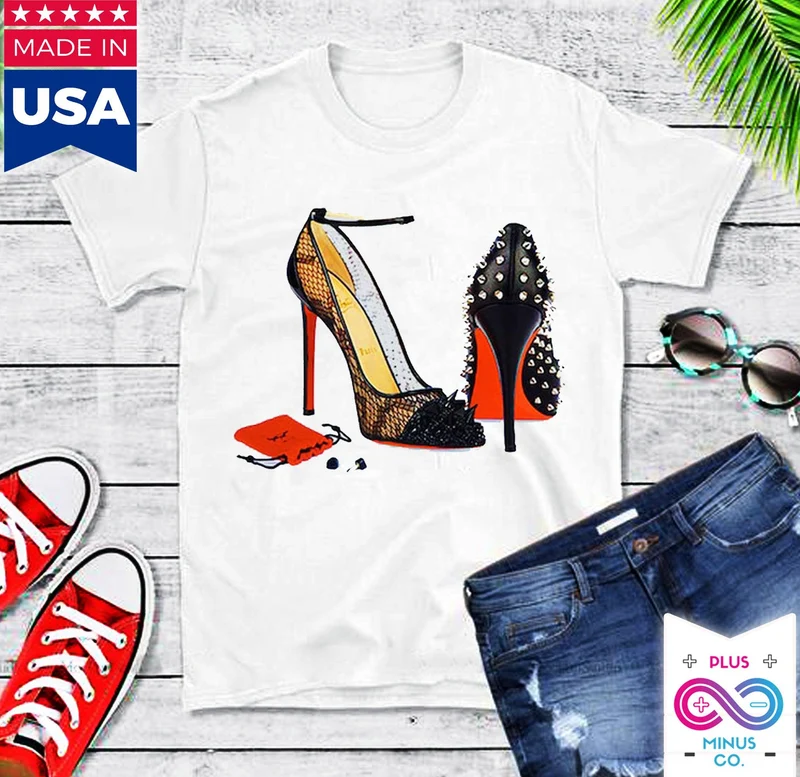 Chaussures à talons hauts | Orange | T-shirts