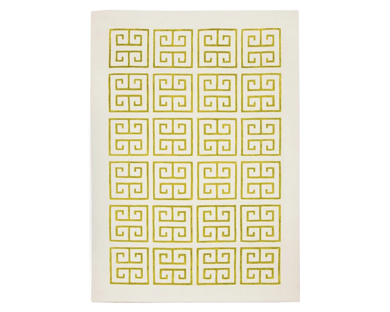 Tapis de salon jaune - Aténas