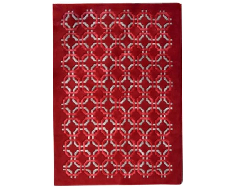 Tapis rouge pour salon - Casablanca