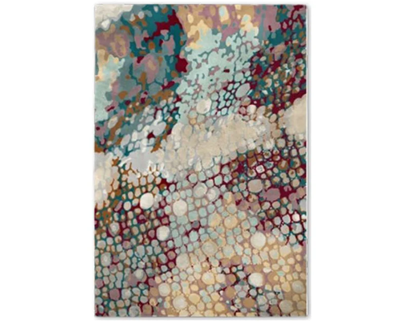 Tapis original salon multicolore - Chameleon