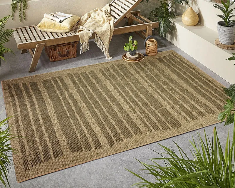 Tapis oriental style végétal - Sisalana