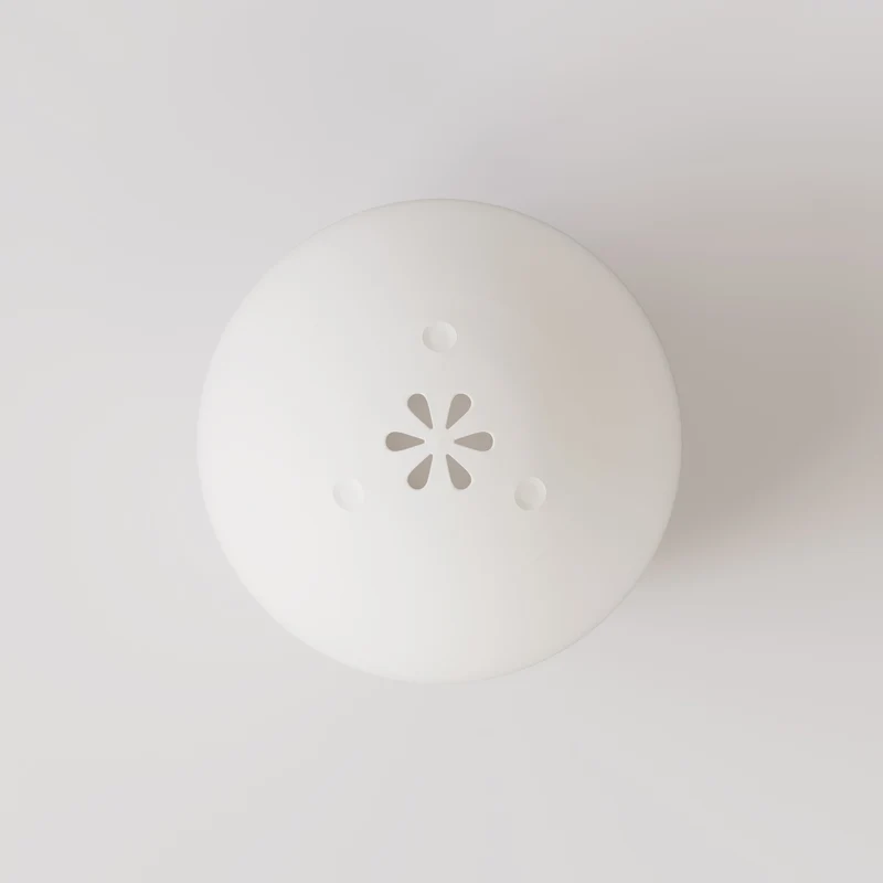 Applique d’extérieur Modulair IP65 avec articulation réglable et Abat-jour sphérique incassable Unbreak-a-Ball - Blanc